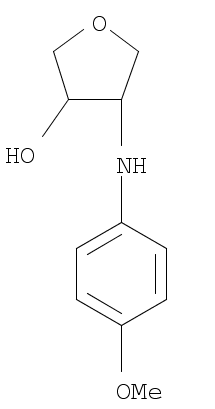 4-((4-Methoxyphenyl)aMino)tetrahydrofuran-3-ol